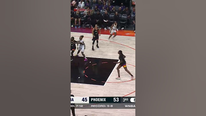 Caitlin Clark from the Logo at Phoenix Mercury | Indiana Fever