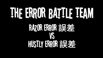 Avee Player Visualizer - The Error Avee Player Battle Team (Razor Error誤差 vs Hustly Error誤差) Round 5