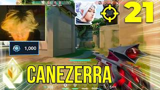 1000 Tracker Score on Lotus 😤 Canezerra dominating Radiant Lobby on Jett | BLACKTHORN Bundle screenshot 4