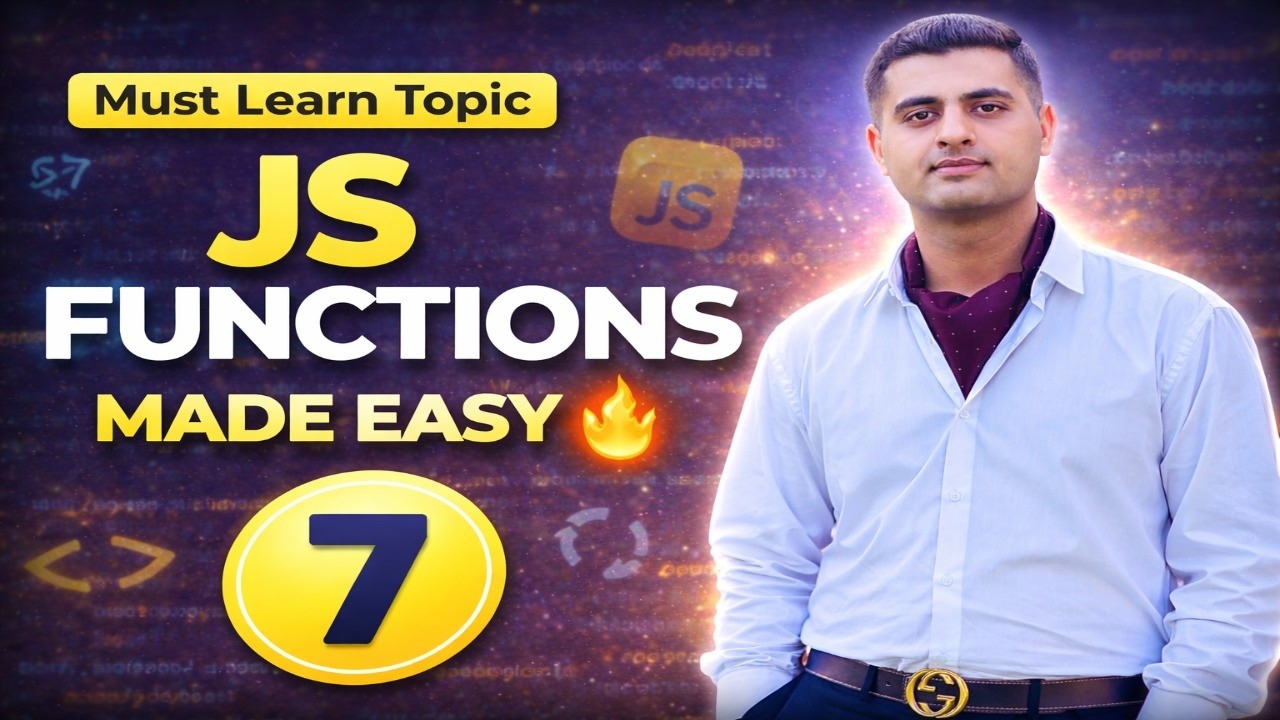 JavaScript Functions | Functions Explained in Simple Way (Beginner to ...