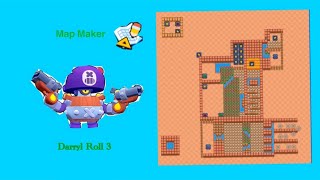 Brawl Stars Mapmaker Darryl Roll 3
