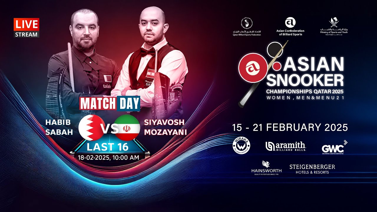ASIAN SNOOKER CHAMPIONSHIP QATAR 2025