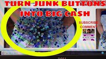 Antique Button Collection Increase Values Part 2 #buttoncrafts #vintagebuttons #buttons