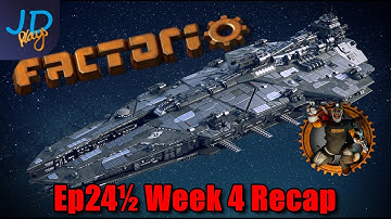 Ep24½ Week 4 Recap ⚙️ Factorio SubX ⚙️ Gameplay, Lets Play