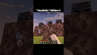Minecraft Realistic Wither