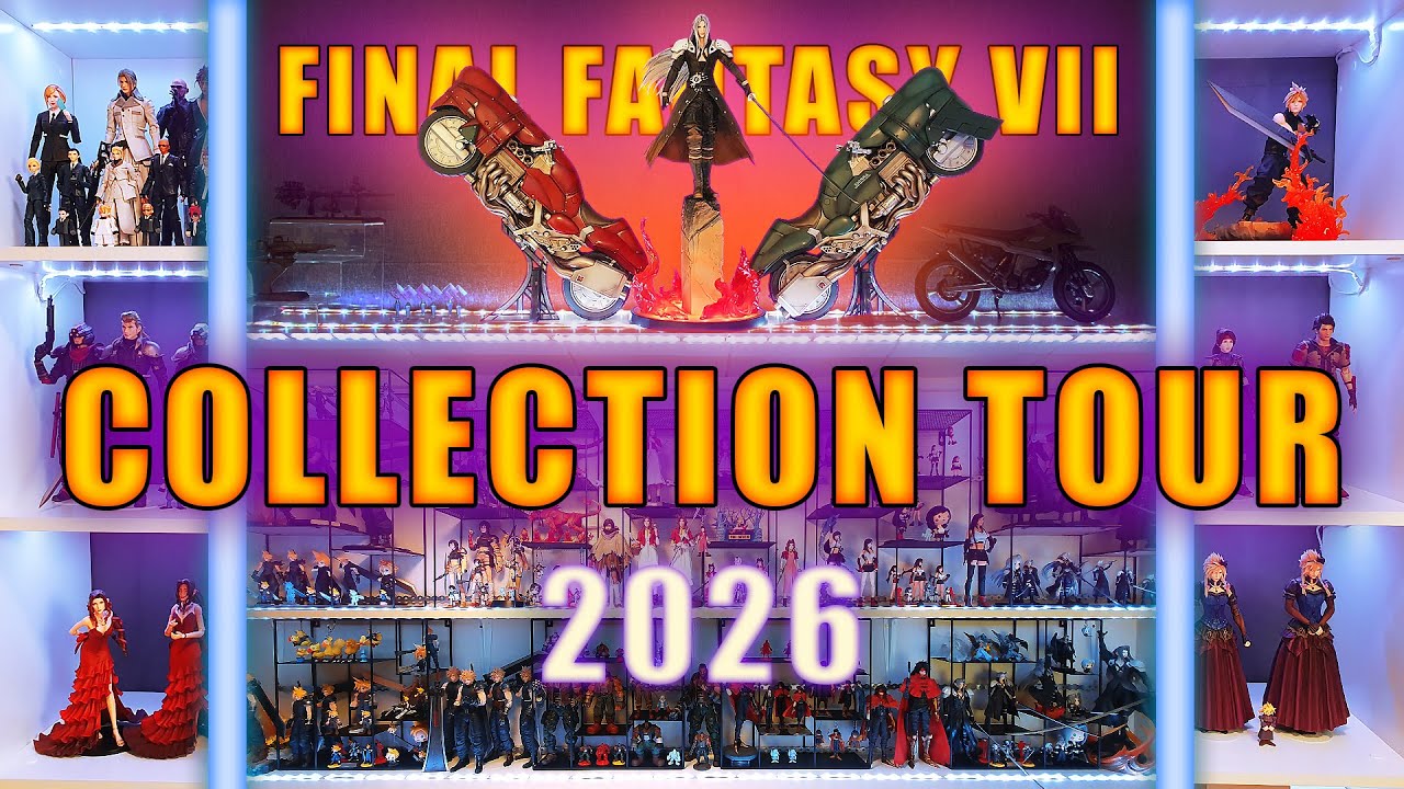 The World's Biggest FF7 Figure Collection? - YouTube
