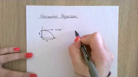 Projectiles - ALevel Mechanics - Chapter 6
