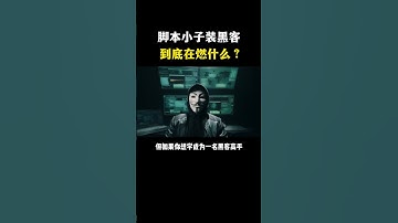 脚本小子装黑客，到底在燃什么？ #hacker #网络安全 #cybersecurity #计算机 #分享 #熱門