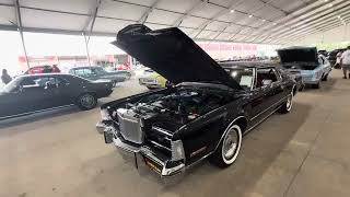 1975 Lincoln Continental Mark IV I saw at the Mecum auto auction in Kissimmee , FL￼