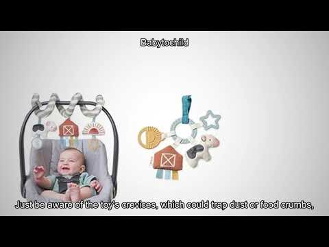 Itzy Ritzy Car Seat Spiral and Busy Ring Teething Toy Review: Safe Fun for Your Baby.