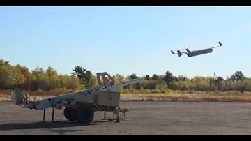 Canadian Forces launching a Boeing Insitu RQ-21A Blackjack drone