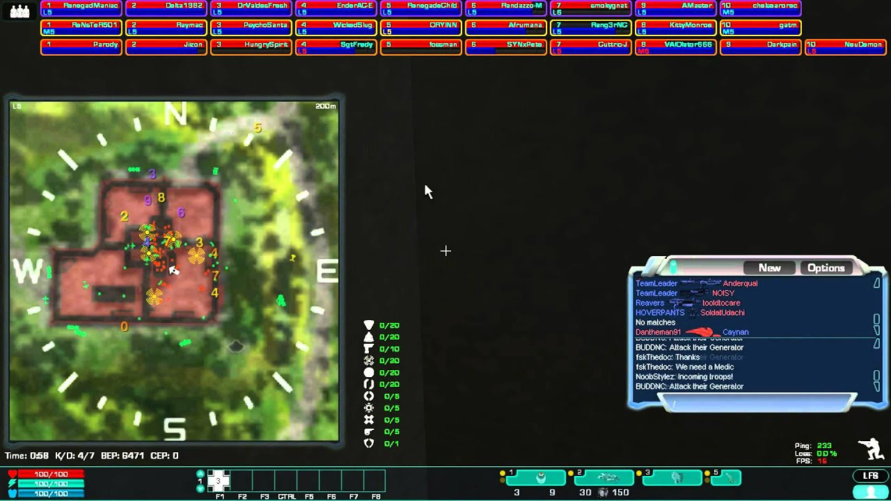 Planetside 1 - Radar Hackers - RengadManiac
