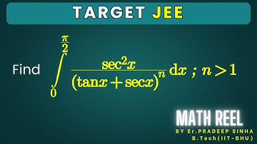 Target JEE | Definite Integration | Solution by Er. Pradeep Sinha (B.Tech. ,IIT-BHU)