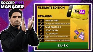 SOCCER MANAGER VIP ULTIMATE EDITION DRAW