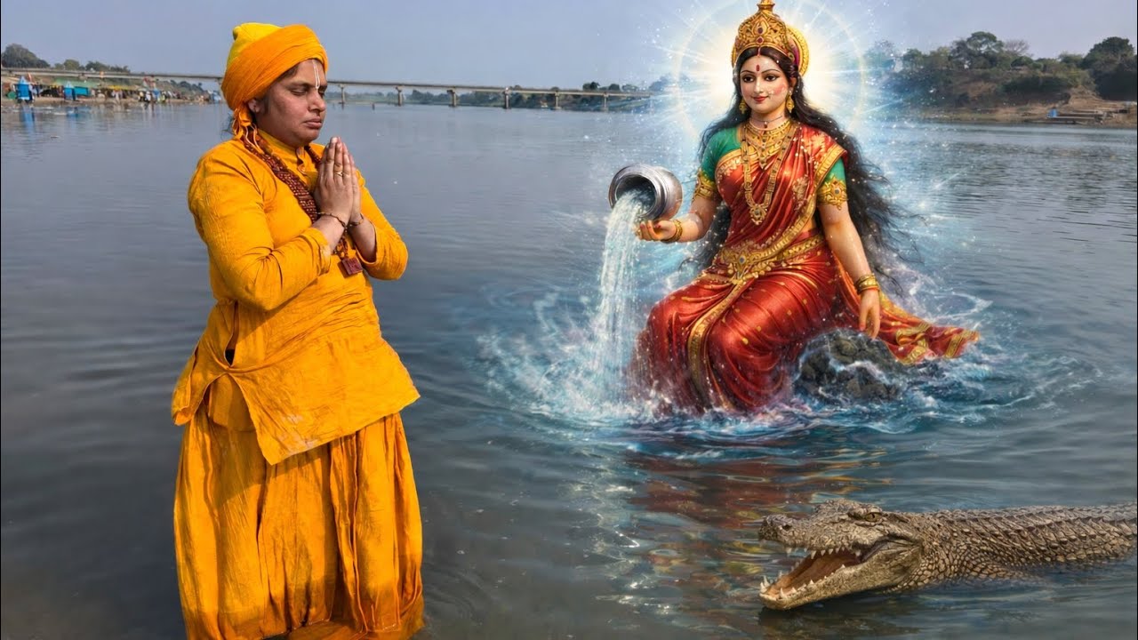 साध्वी माता जी का श्री नर्मदा पूजन 🙏चाय प्रसादी और शहीद स्मारक दर्शन।