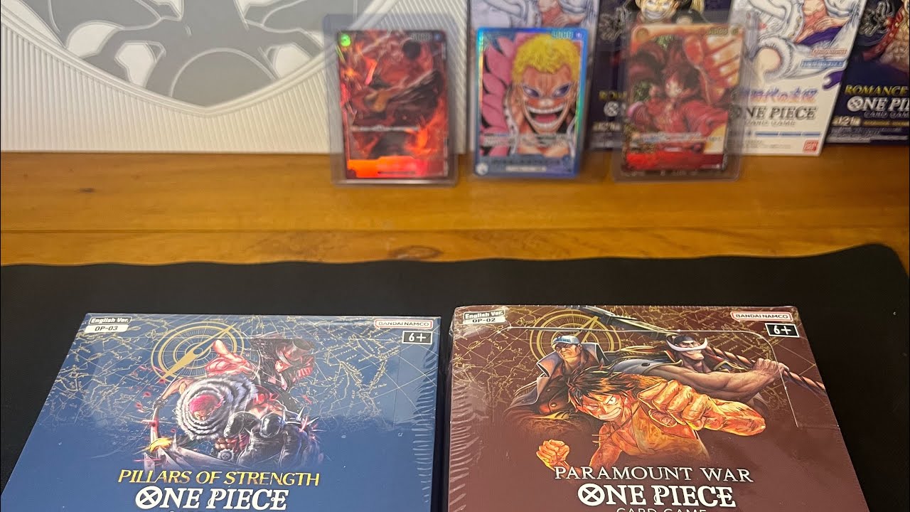 One piece TCG OP03 Pillars of strength - insane pull rate!!! #onepiece ...