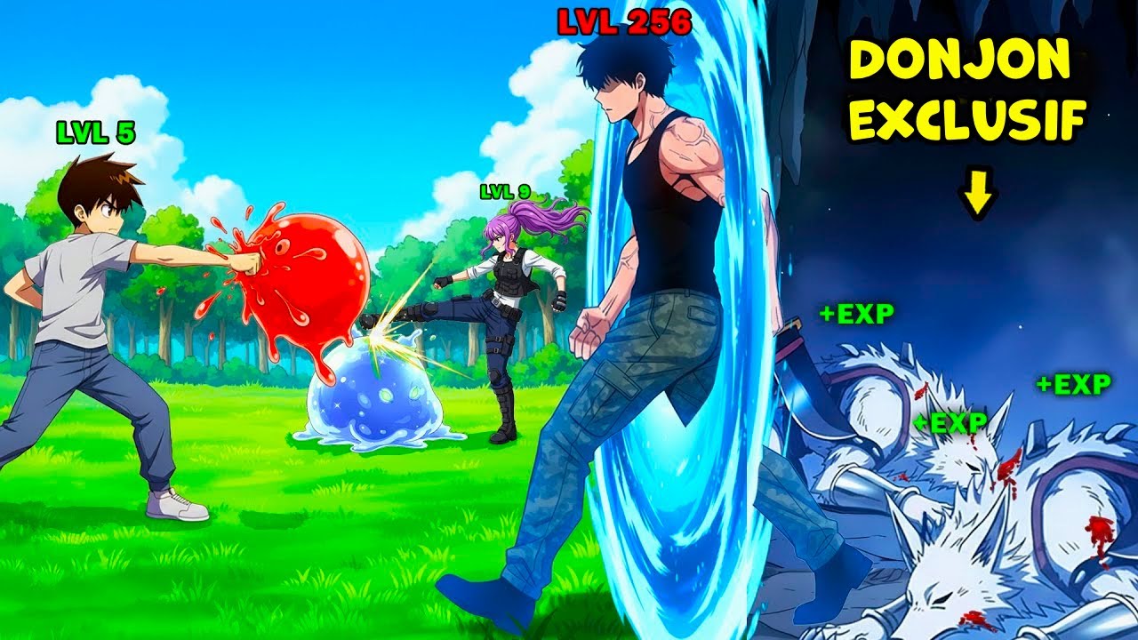 Il a Trouvé une Bague qui Ouvre son Propre Donjon Où il Monte de Niveau 100 Fois Plus Vite !