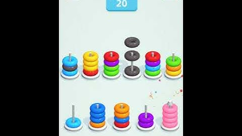 Hoop Sort Puzzle Level 131 - 140 Walkthrough | PuzzleChallenge ✔️