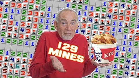 129 mines on Minesweeper Expert mode - super late night & cold medication = psychic powers