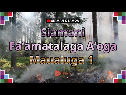 Siamani Faʻamatalaga Aʻoga Maualuga 1 |Golearn