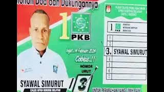 lagu acara kampanye PKB NO 3 SYAWAL SIMURUT🌴 〽️✔️