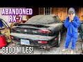 First Wash in 23 Years: Barn Find FD RX-7 With 8800 Original Miles! | Satisfying Restoration