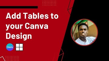 Canva Beyond Design - Adding Tables to Canva Design