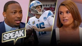 Jared Goff signs 4-year extension, can he lead the Lions to a Super Bowl? | NFL | SPEAK