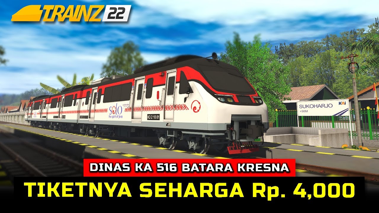 DINAS BATARA KRESNA ke WONOGIRI | Trainz Simulator Indonesia