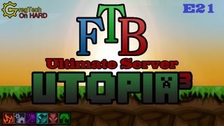 FTB Ultimate: Utopia³ E21 - Applied Energistics & Tome of Alkahest