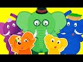 The Elephant Family | Family Love Song | Animal Song | Nursery Rhymes & Kids Songs