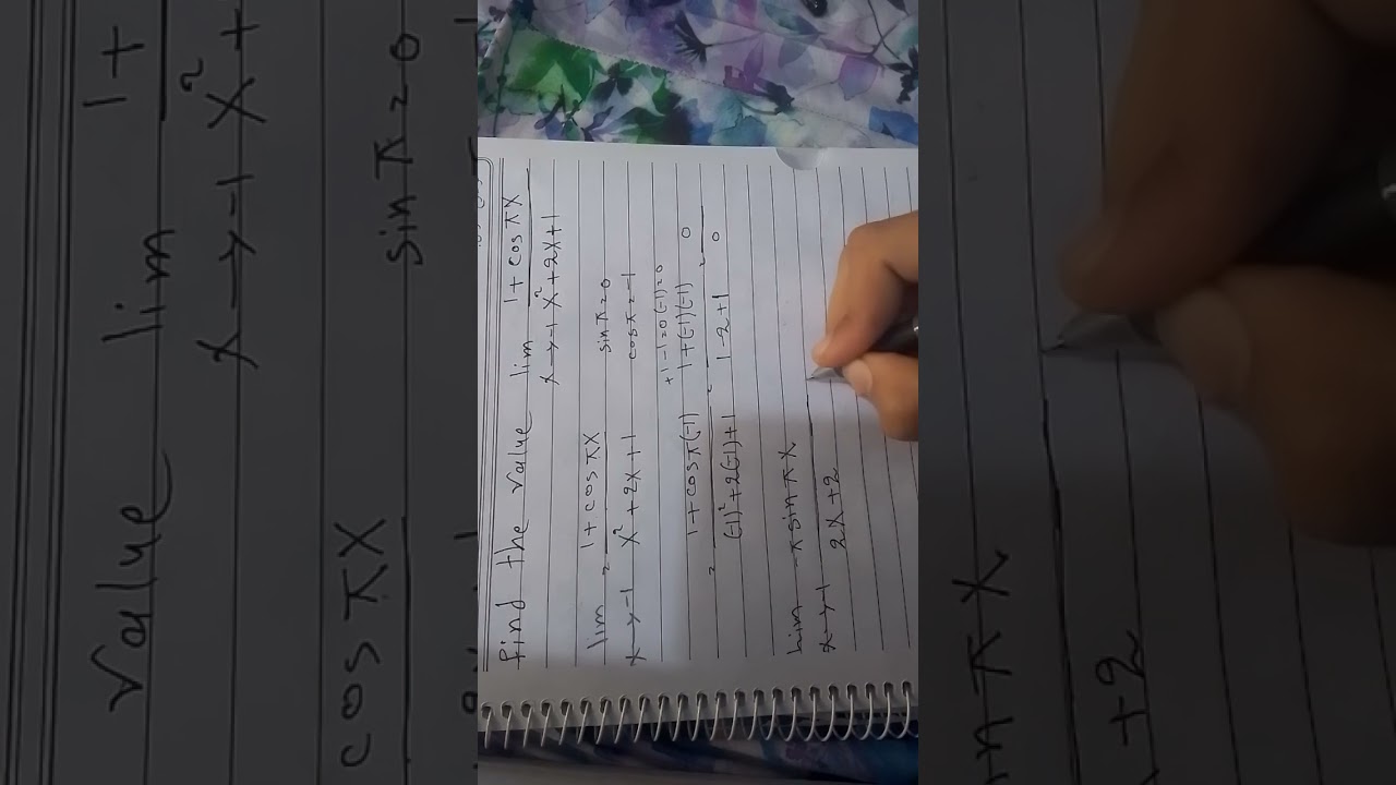 شرح سؤال مهم من قاعده لاوربتال // تفاضل // 