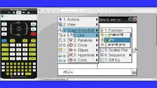 TI-NSpire Quick Tip #19 - Graphing Vertical Lines and Inequalities