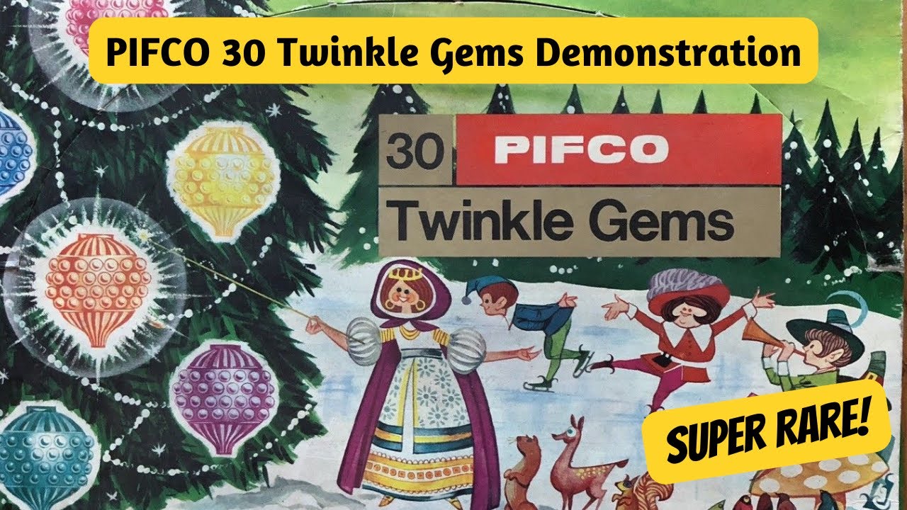 Rare PIFCO Twinkle Gems Demonstration