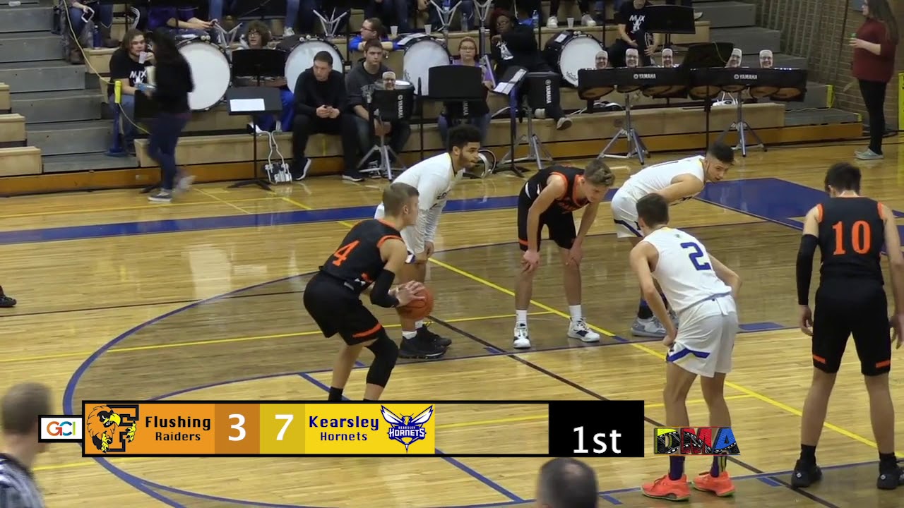 Flushing at Kearsley Varsity Boys Basketball 13120 YouTube