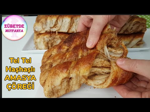 TEL TEL AYRILAN 👍🏻✔ Haşhaşlı Çörek Tarifi - Zübeyde Mutfakta