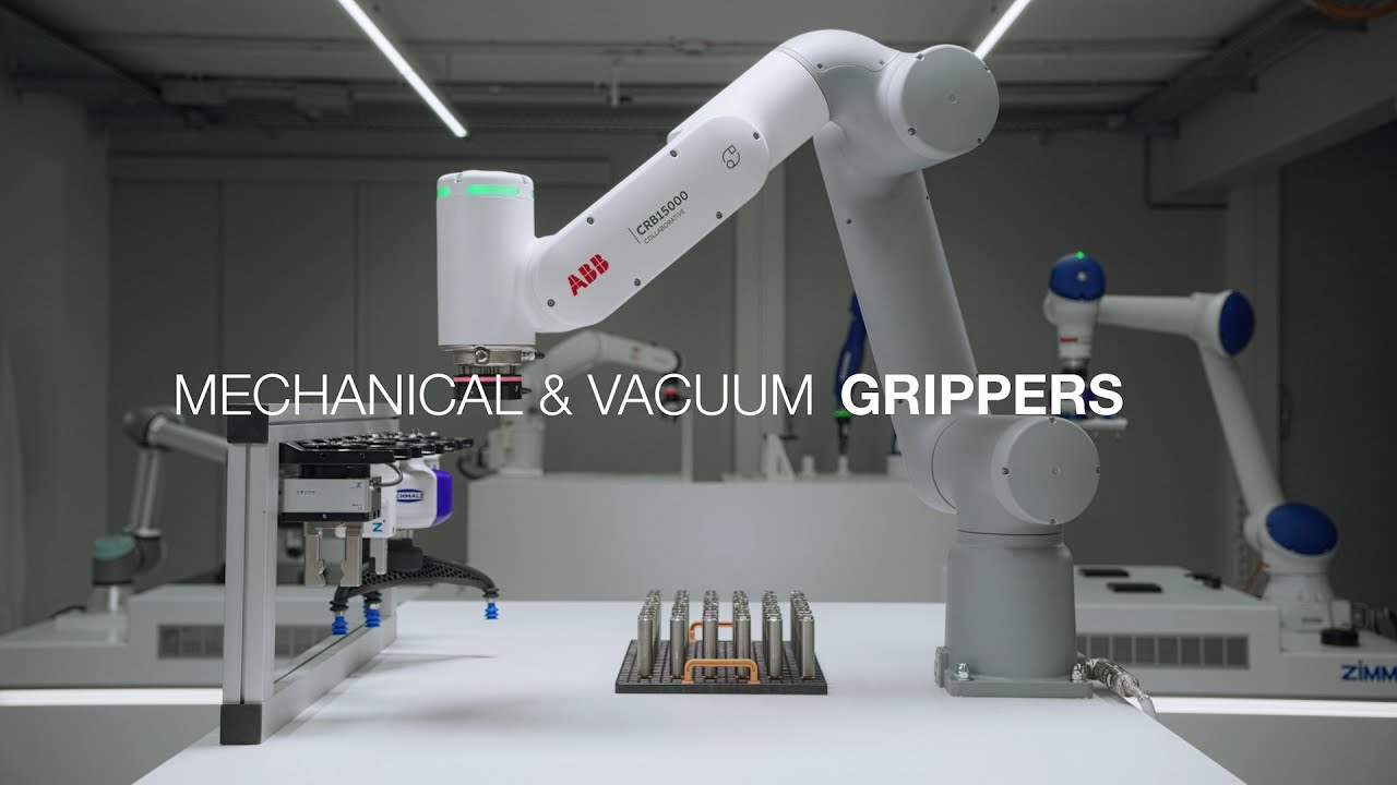 MATCH, werktuigwisselaars + mechanische of vacuum grijpers van Zimmer Group / Schmalz / ZVS Techniek