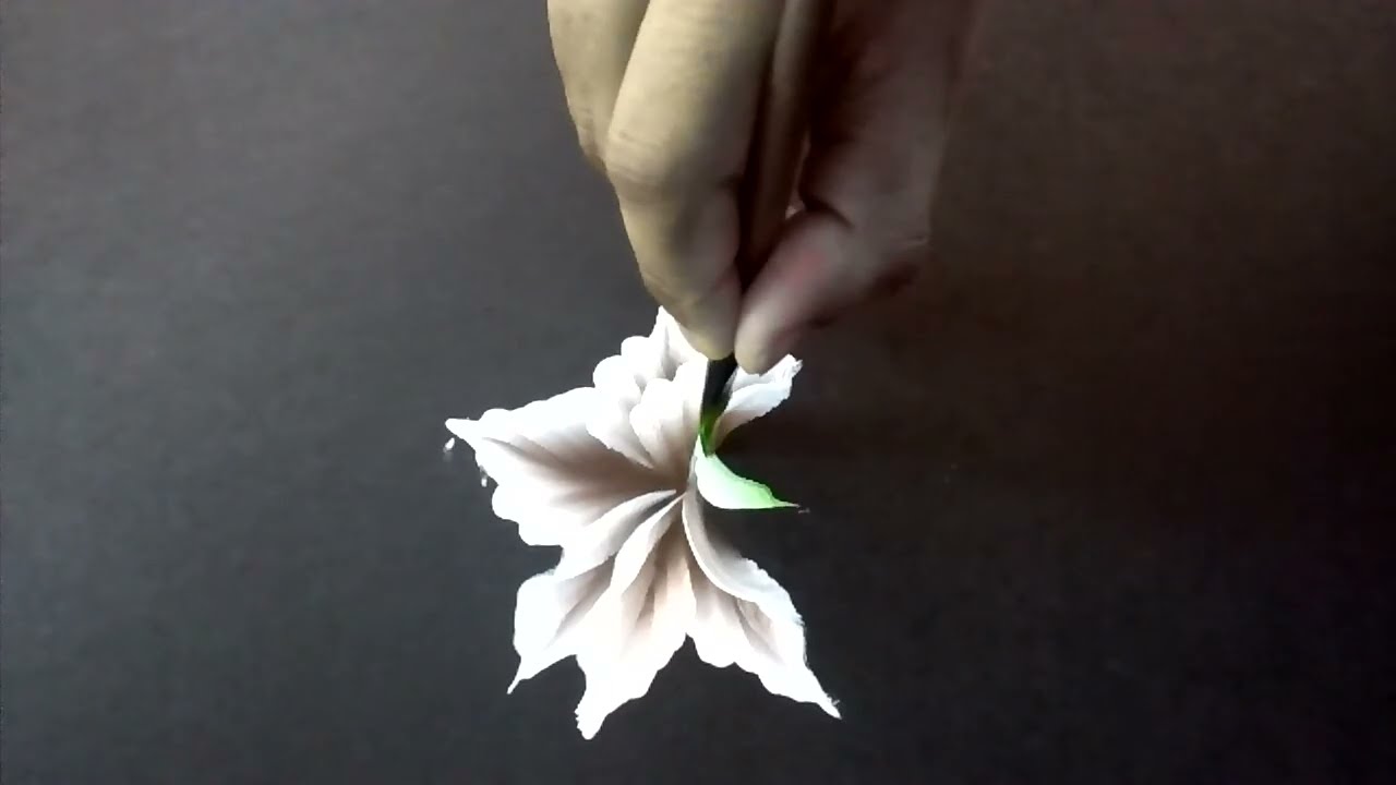 One stroke flower