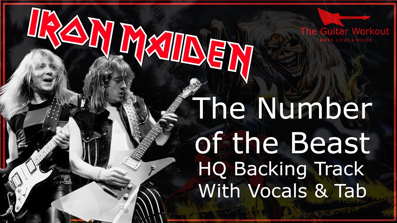 Iron Maiden - The Number Of The Beast (HQ Backing Track with 