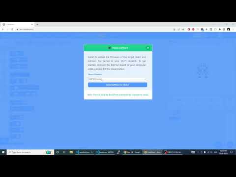 How to ESP32Blocks firmware on your ESP32 board and control hardware using CodeSkool Scratch