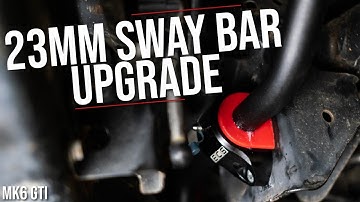 The Butt Dyno Report | ECS Tuning 23mm Solid Rear Sway Bar | MK6 GTI