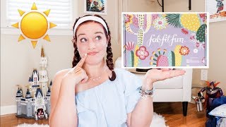 INCREDIBLE  FABFITFUN BOX | SUMMER EDIT UNBOXING & REVIEW 2019