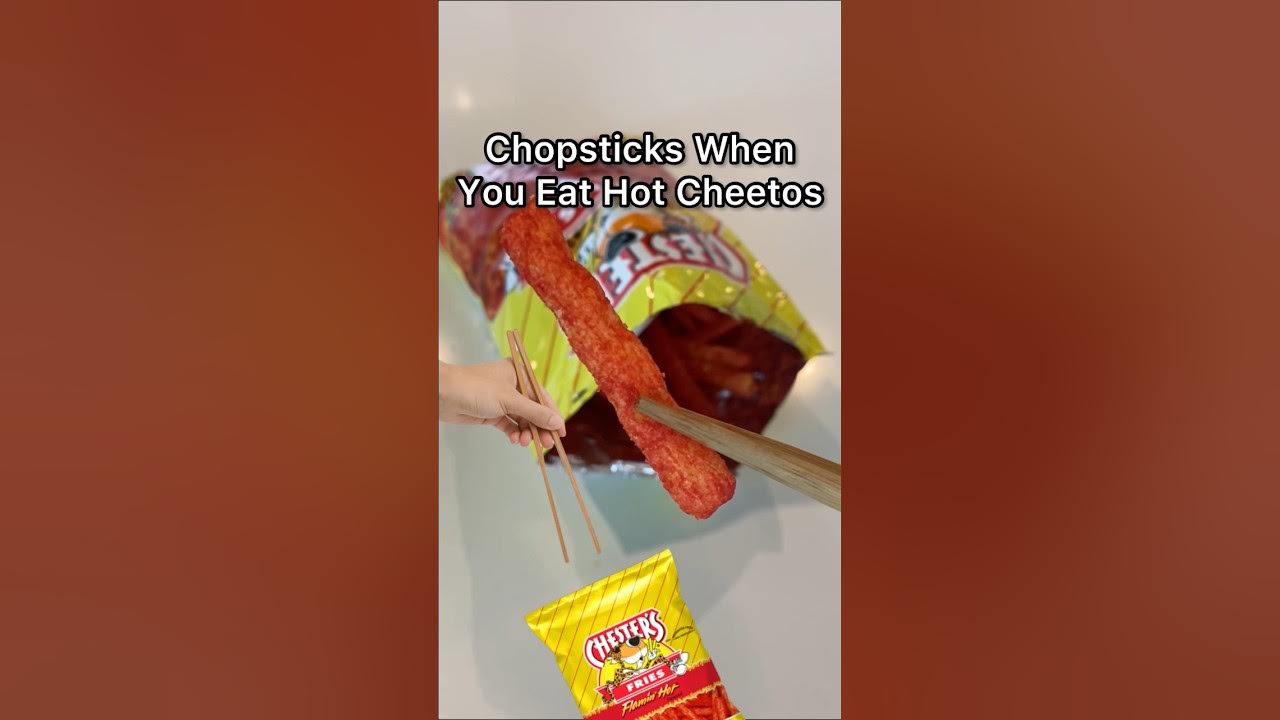 3 Reasons You Should Chopstick Hot Cheetos🔥🥢 shorts sushi diet YouTube