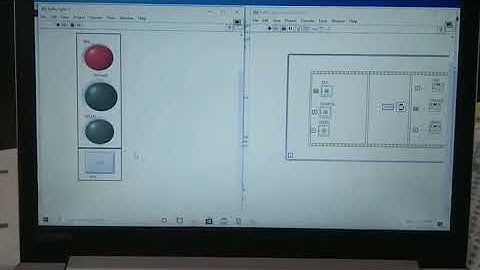Traffic light project using LABVIEW