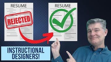 5 Tips for a Better Instructional Designer Resume | FREE Worksheet