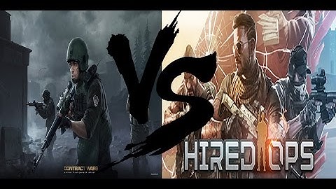 Contract wars VS Hired ops!!!