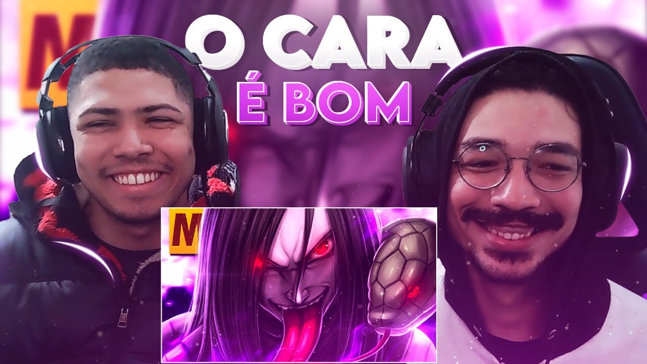 React  Tipo Orochimaru 2 🐍 (Naruto) | Prod. Sidney Scaccio | MHRAP