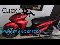 CLICK150 QUICK REVIEW | SULIT BA ANG PRESYO? | WITH TEST RIDE