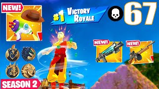 High Elimination Solo Vs Squads Zero Build Gameplay Fortnite I got *ALL* MEDALLIONS in Fortnite