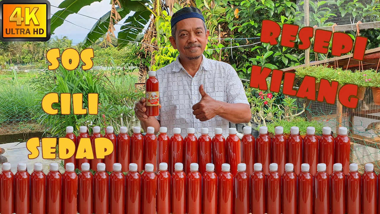 ✅ RESEPI EP16|| SOS CILI HOMEMADE RESEPI KILANG